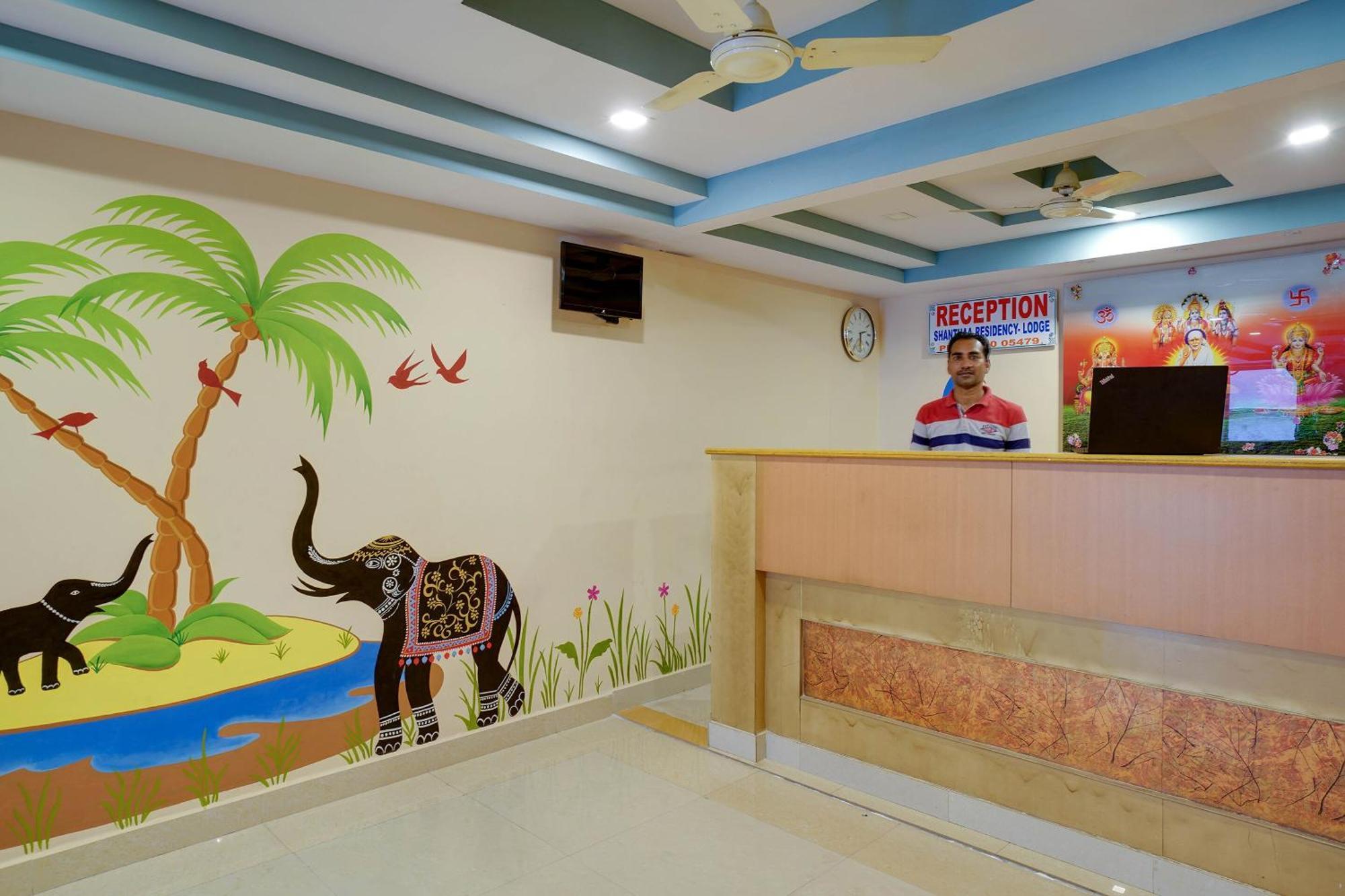 Hotel O Shanta Residency Lodge Sururnagar Exterior foto